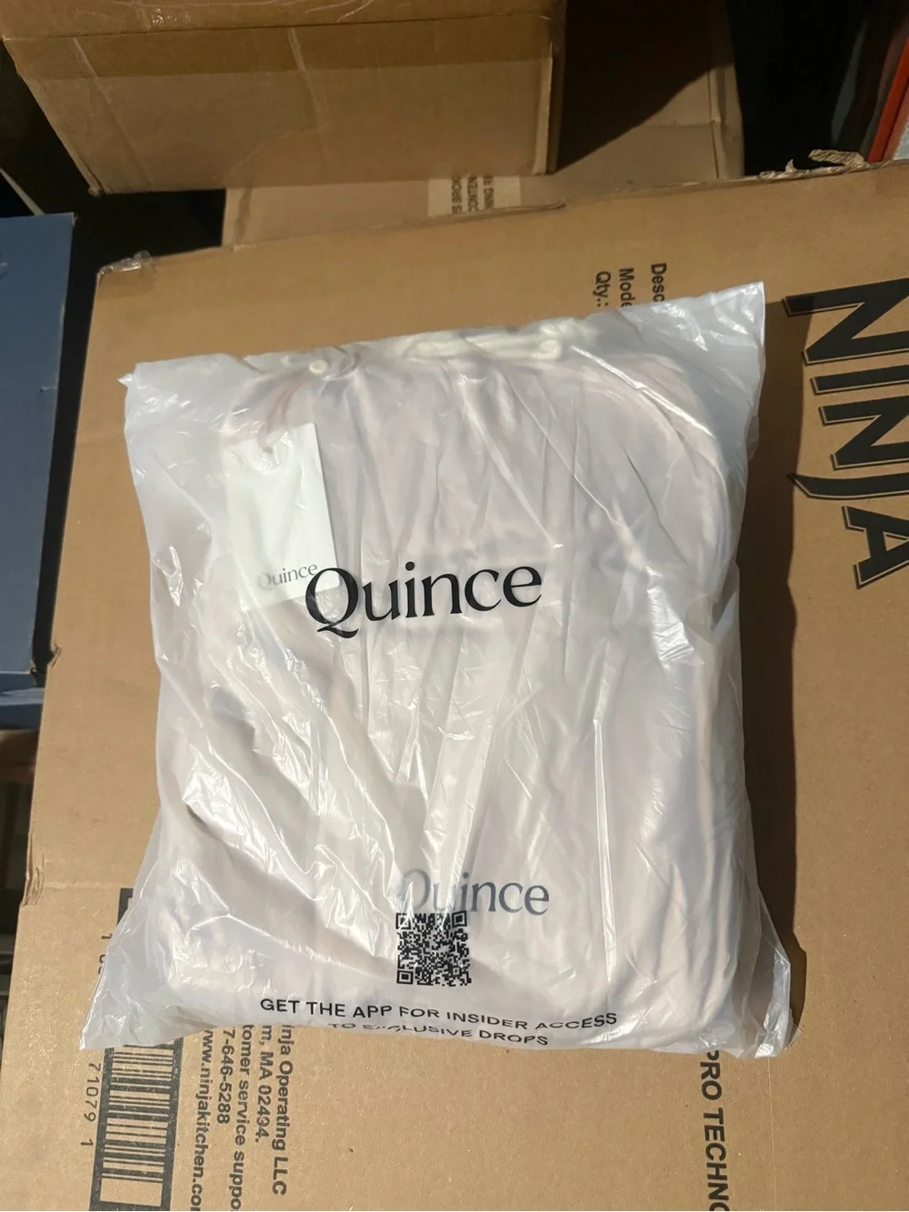 NWT Quince Bamboo Sheet Set Full Size /Soft Blush
